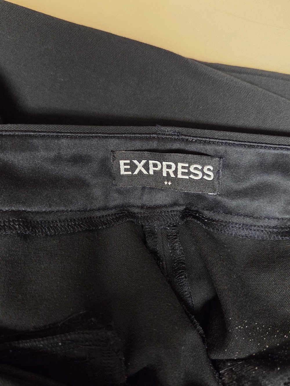 Express Black Boot Cut Dress Pants. #0274 - Picture 3 of 9